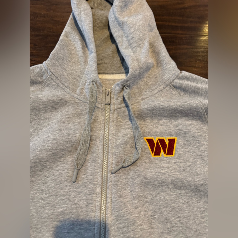 NFL Team Washington Commanders zip hoodie